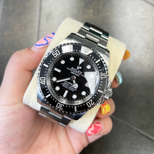 Deepsea Black, Oystersteel, 136660