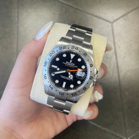 Explorer II Black, Oystersteel, 226570