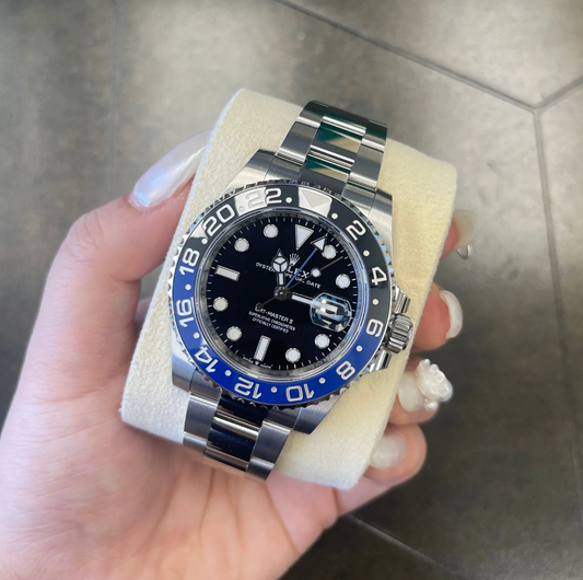 GMT-Master II "Batman" Oyster, Oystersteel, 126710BLNR