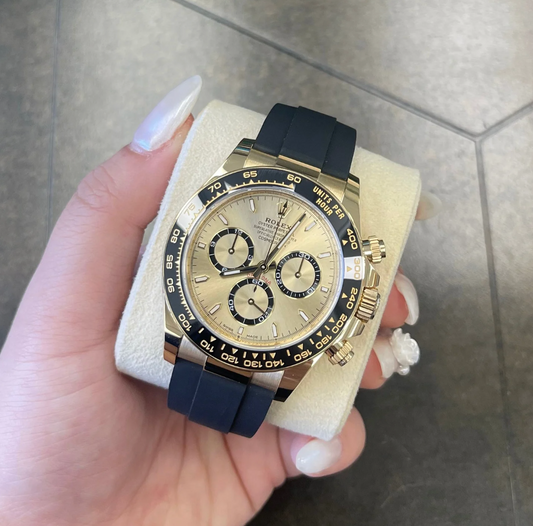 Cosmograph Daytona Oysterflex Golden, Yellow gold, 126518LN