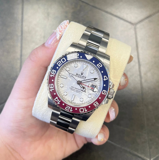 GMT- Master II "Meteorite Pepsi" Oyster , Oystersteel, 126719BLRO