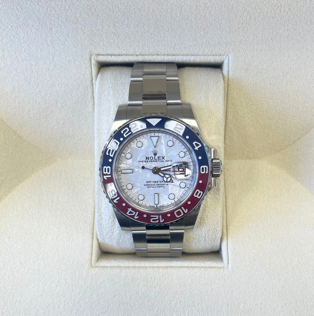 GMT- Master II "Meteorite Pepsi" Oyster , Oystersteel, 126719BLRO