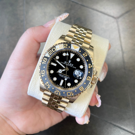 GMT-Master II Jubilee, Yellow gold, 126718GRNR