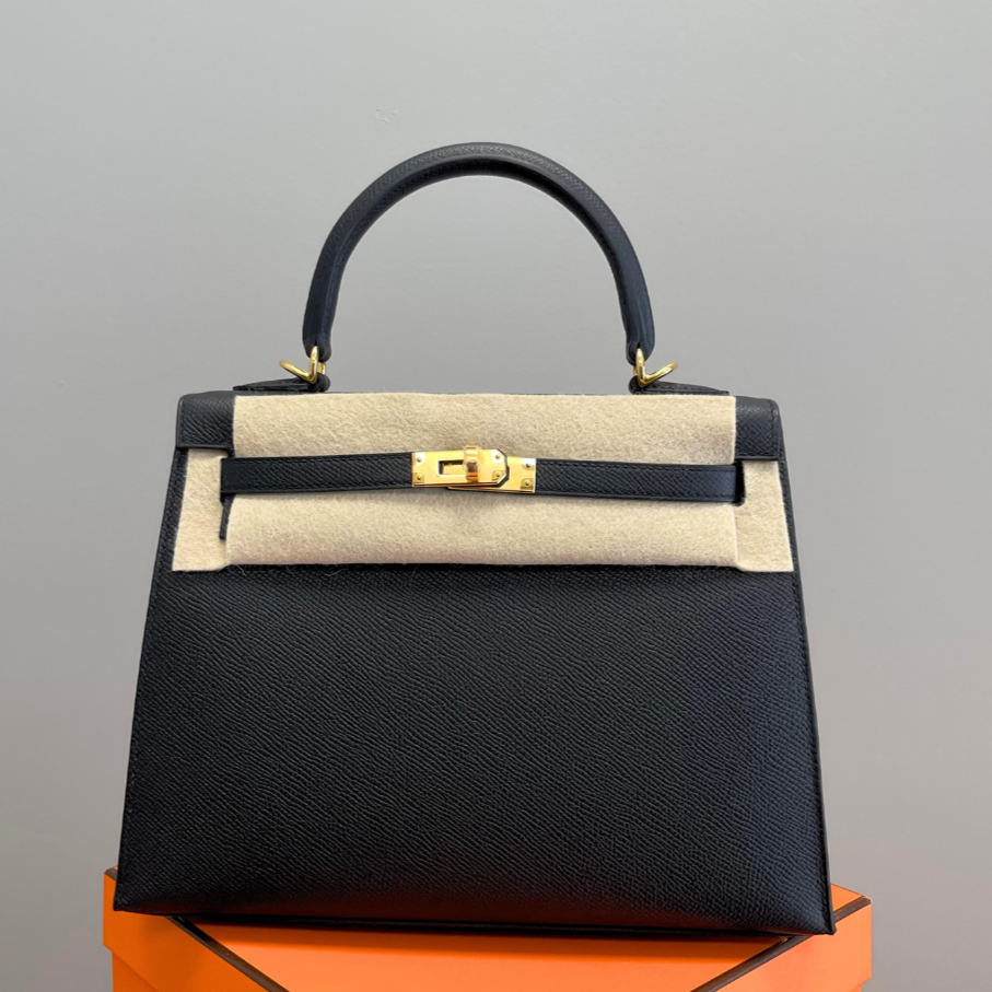 Kelly 25 Epsom - (89) Noir