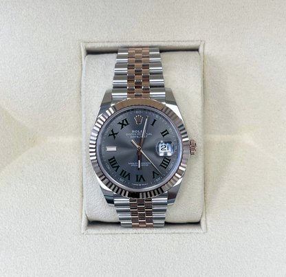 Datejust 41 Wimbledon Jubilee, Oystersteel and Everose gold, 126331