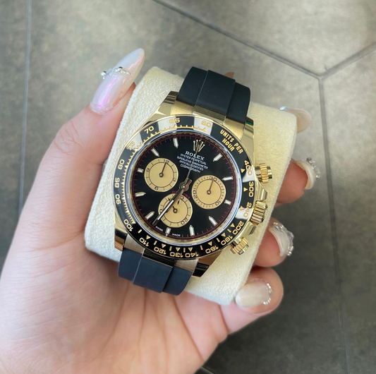 Cosmograph Daytona Oysterflex "Paul Newman", Yellow gold, 126518LN