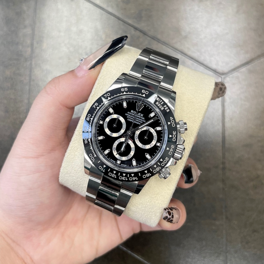 Cosmograph Daytona Black, Oystersteel, 116500LN