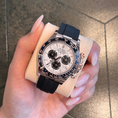 Cosmograph Daytona Oysterflex, Everose gold, Meteorite Dial 126515LN