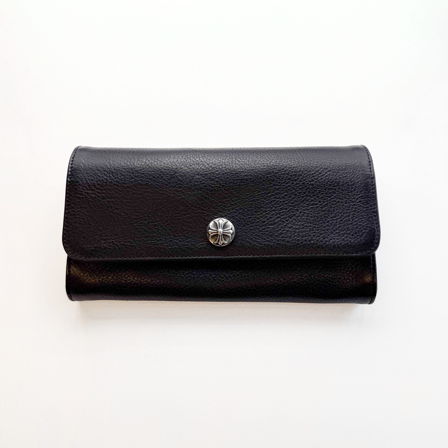 Judy Black Leather Wallet